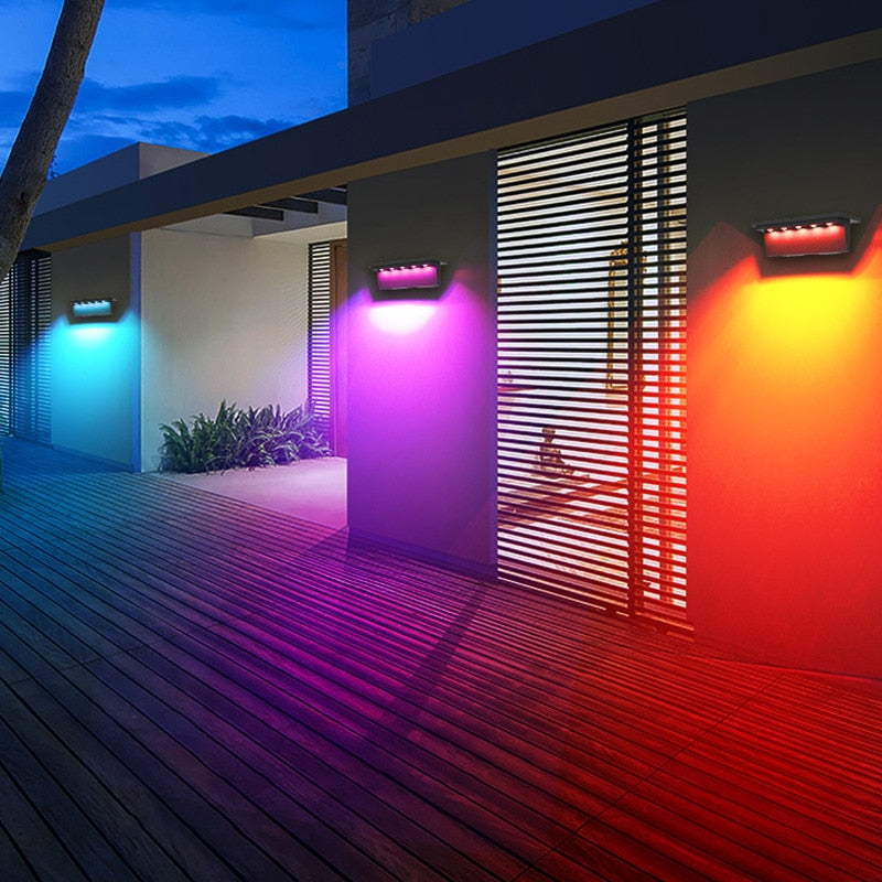 Waterproof Solar Outdoor Wall Lamp – Durable Lighting for All Weather 2