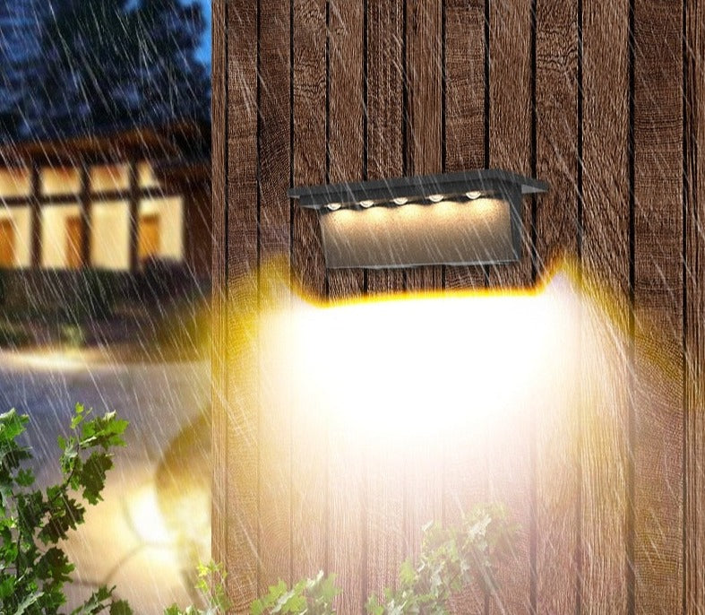 Waterproof Solar Outdoor Wall Lamp – Durable Lighting for All Weather 3