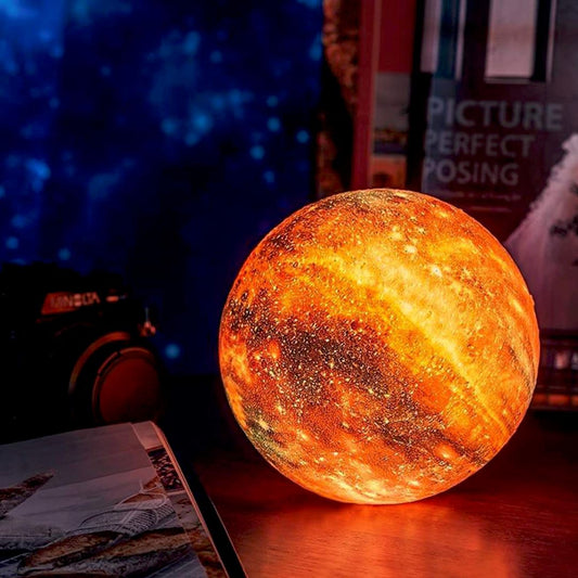 Wireless 3D Moon Lamp – Enchanting Glow for Dreamy Nights 1