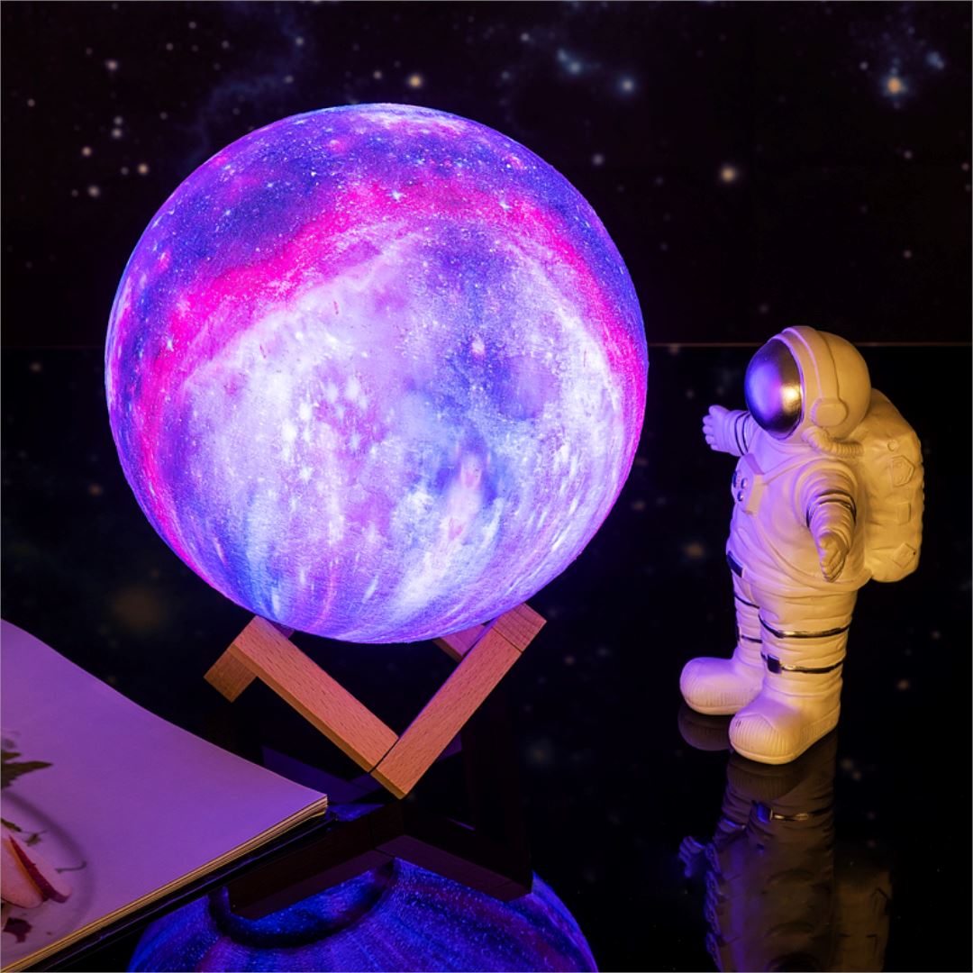 Wireless 3D Moon Lamp – Enchanting Glow for Dreamy Nights 2