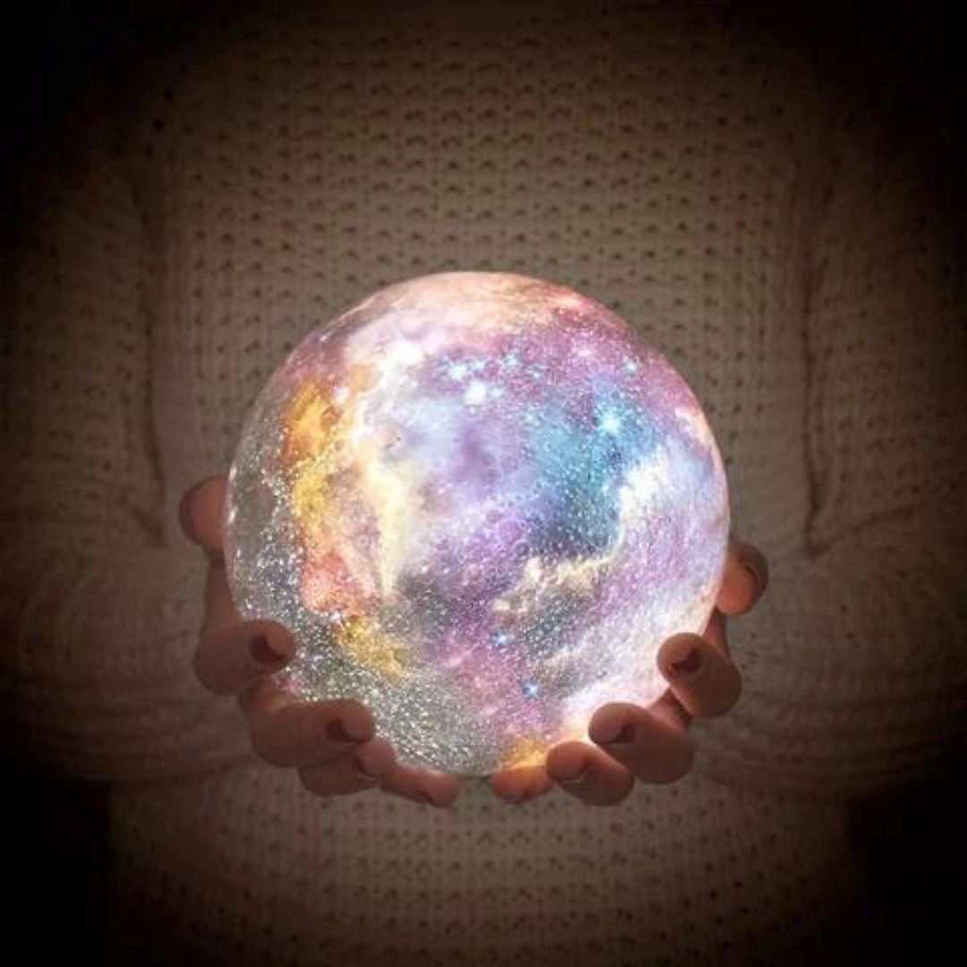 Wireless 3D Moon Lamp – Enchanting Glow for Dreamy Nights 3