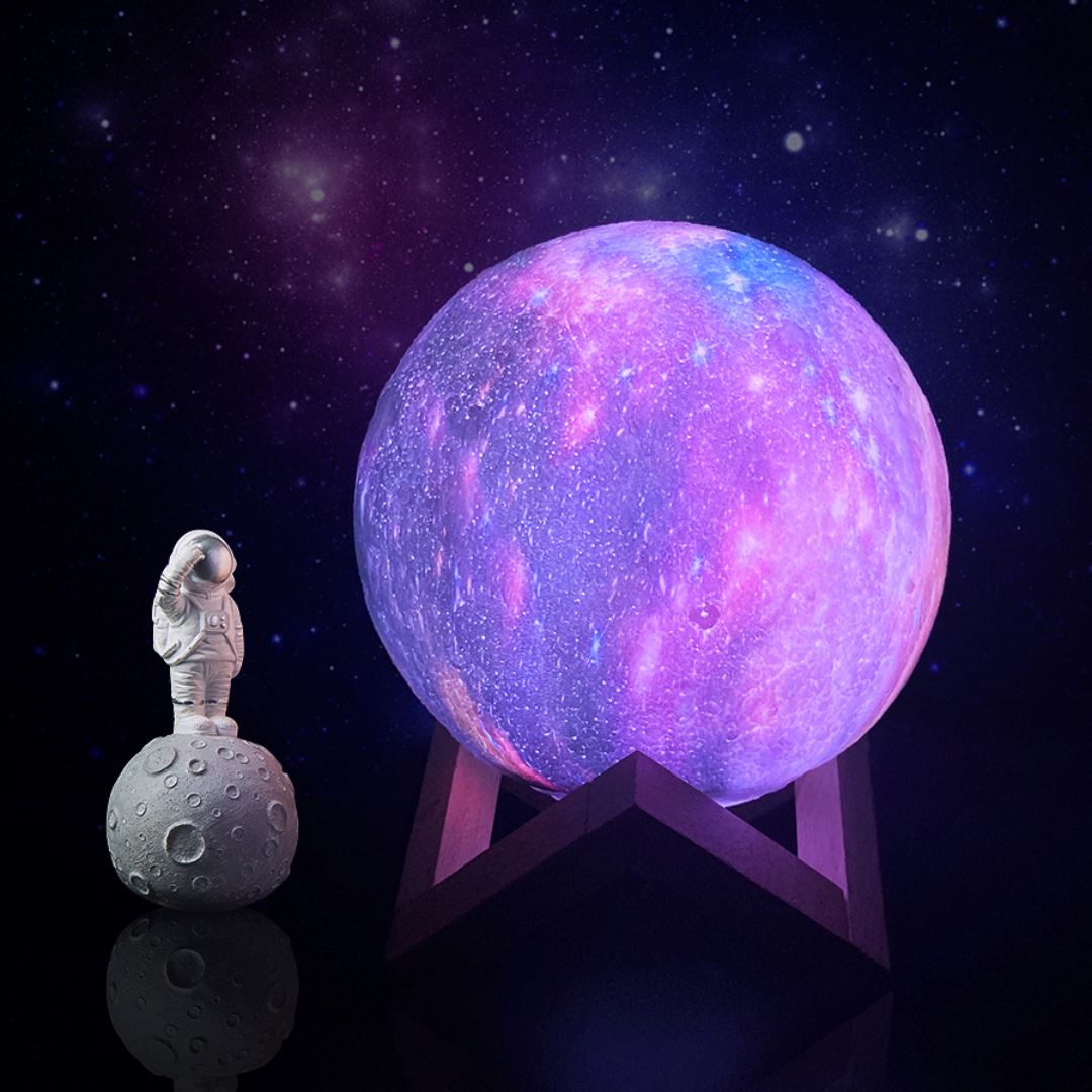 Wireless 3D Moon Lamp – Enchanting Glow for Dreamy Nights 7