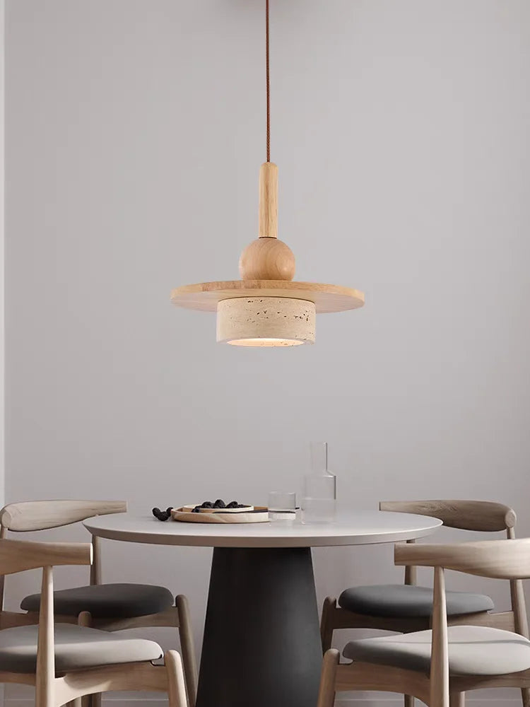 Yellow Cave Stone Wabi-Sabi Chandelier – Unique Vintage Glow for Every Setting 5