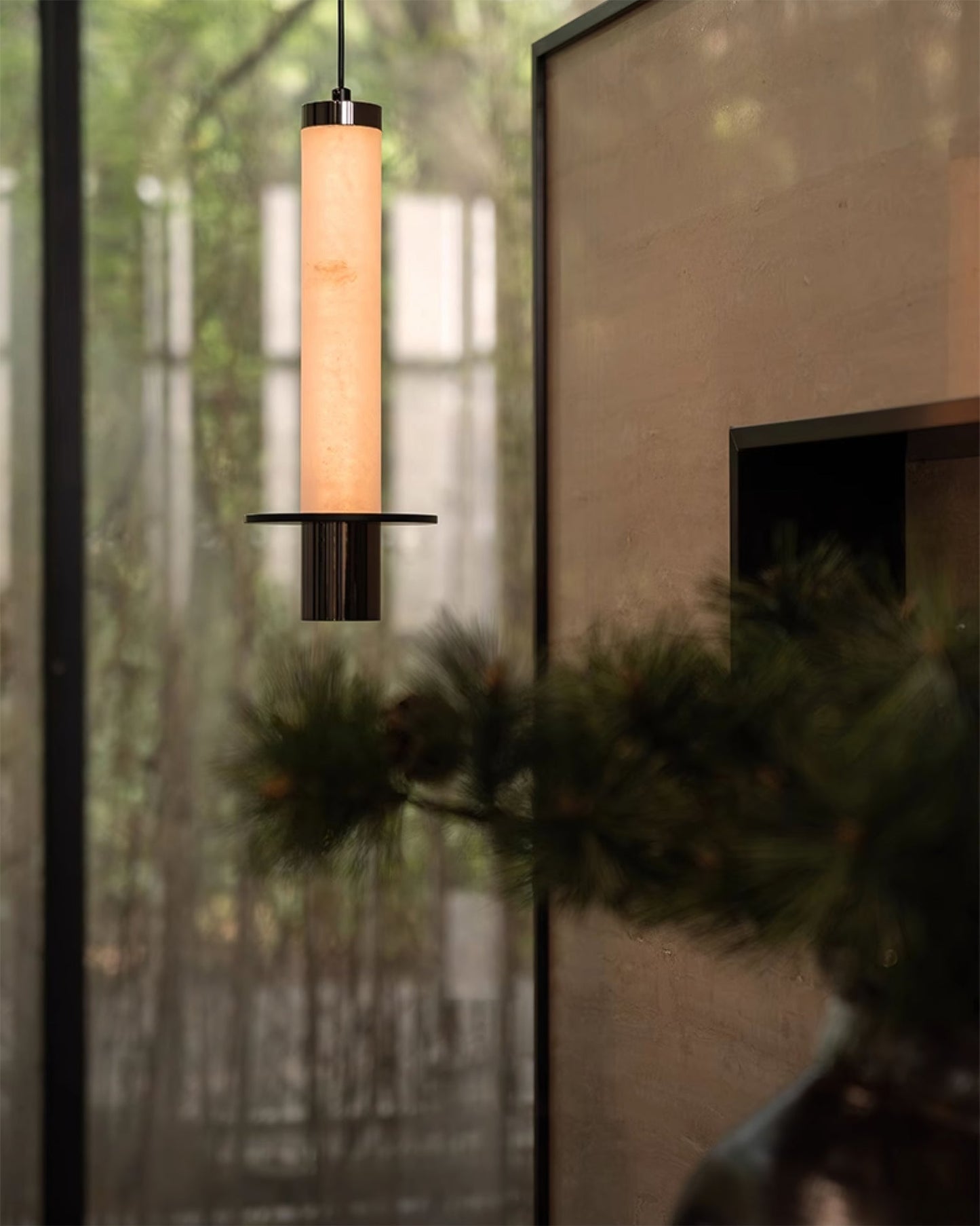 Zigrina Pendant Light – Elegant Alabaster Aesthetic with Inviting Illumination 5