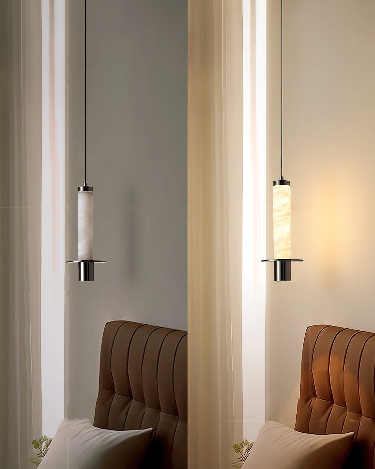 Zigrina Pendant Light – Elegant Alabaster Aesthetic with Inviting Illumination 6
