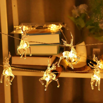 1.5M LED Reindeer Christmas Lights – Charming Decor for Festive Celebrations 3