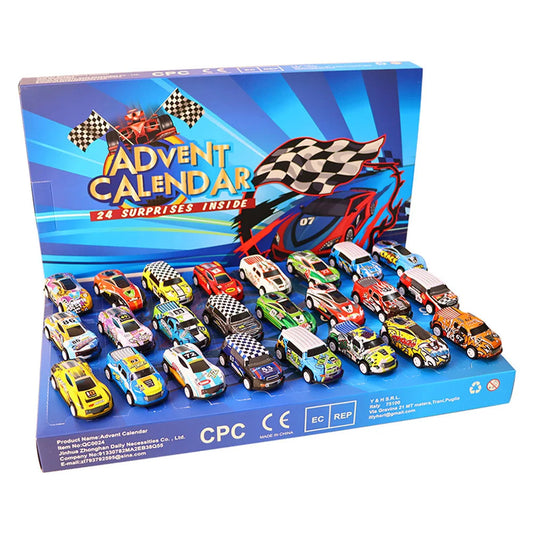 2025 Advent Calendar With Toy Cars – Daily Surprises for Young Vehicle Fans 0