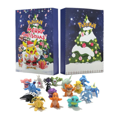 24-Part Pokémon Figures Set – Adorable Kawaii Characters for Advent Joy 3