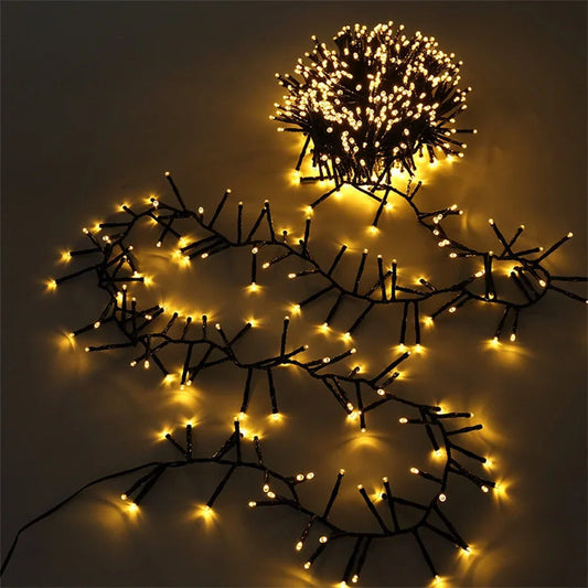 25M 2000 LED Cluster Christmas Lights – Enchanting Outdoor Illumination for Holiday Joy 0