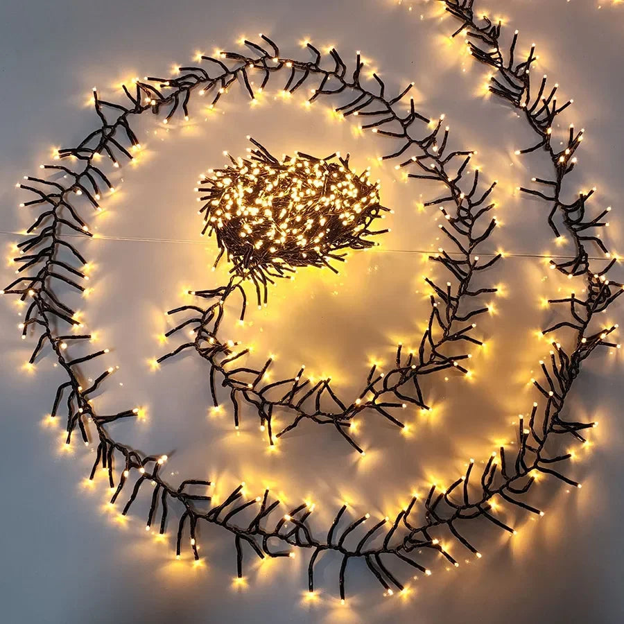 25M 2000 LED Cluster Christmas Lights – Enchanting Outdoor Illumination for Holiday Joy 2