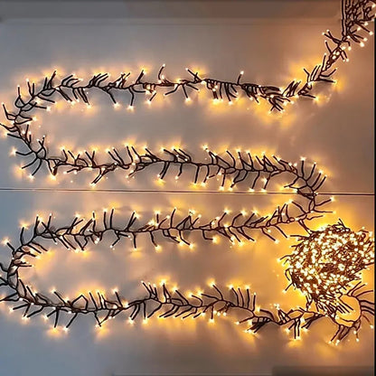 25M 2000 LED Cluster Christmas Lights – Enchanting Outdoor Illumination for Holiday Joy 7