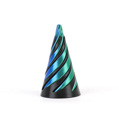 3D Spiral Dragon Figurine – Enchanting Mythical Home Decor 7