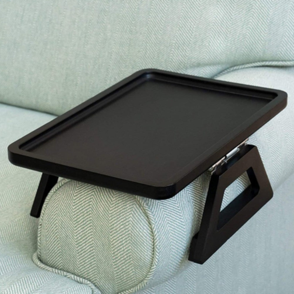 Adjustable Bamboo Bed Tray Table – Effortless Style for Snacks and Work 0