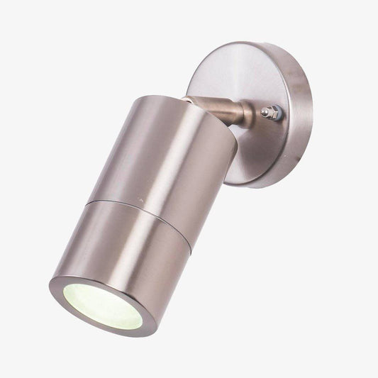 Adjustable Chrome Outdoor Wall Lamp – Modern Elegance with IP65 Weather Resistance 0
