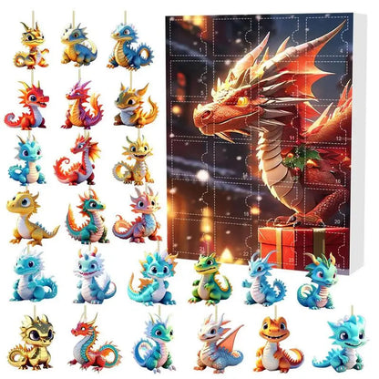 Advent Calendar with Acrylic Dinosaurs – Festive Joy for Young Dino Lovers 3