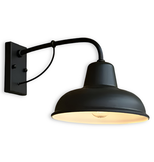 Aisle Iron Wall Light Vintage – Elegant Outdoor Illumination for Pathways 0