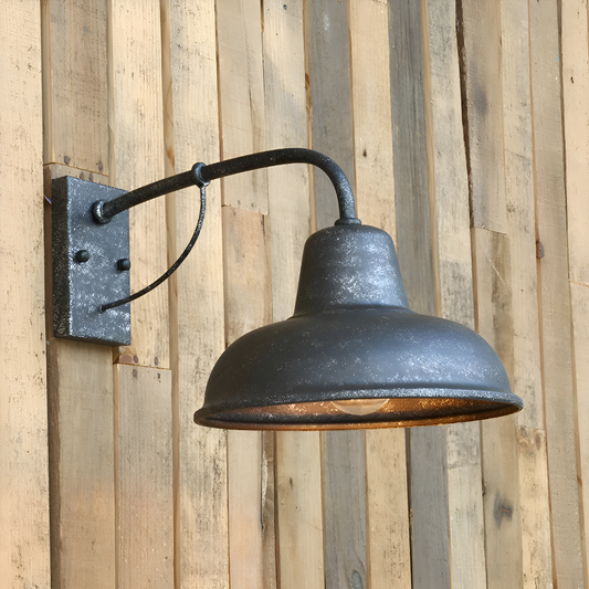 Aisle Iron Wall Light Vintage – Elegant Outdoor Illumination for Pathways 1