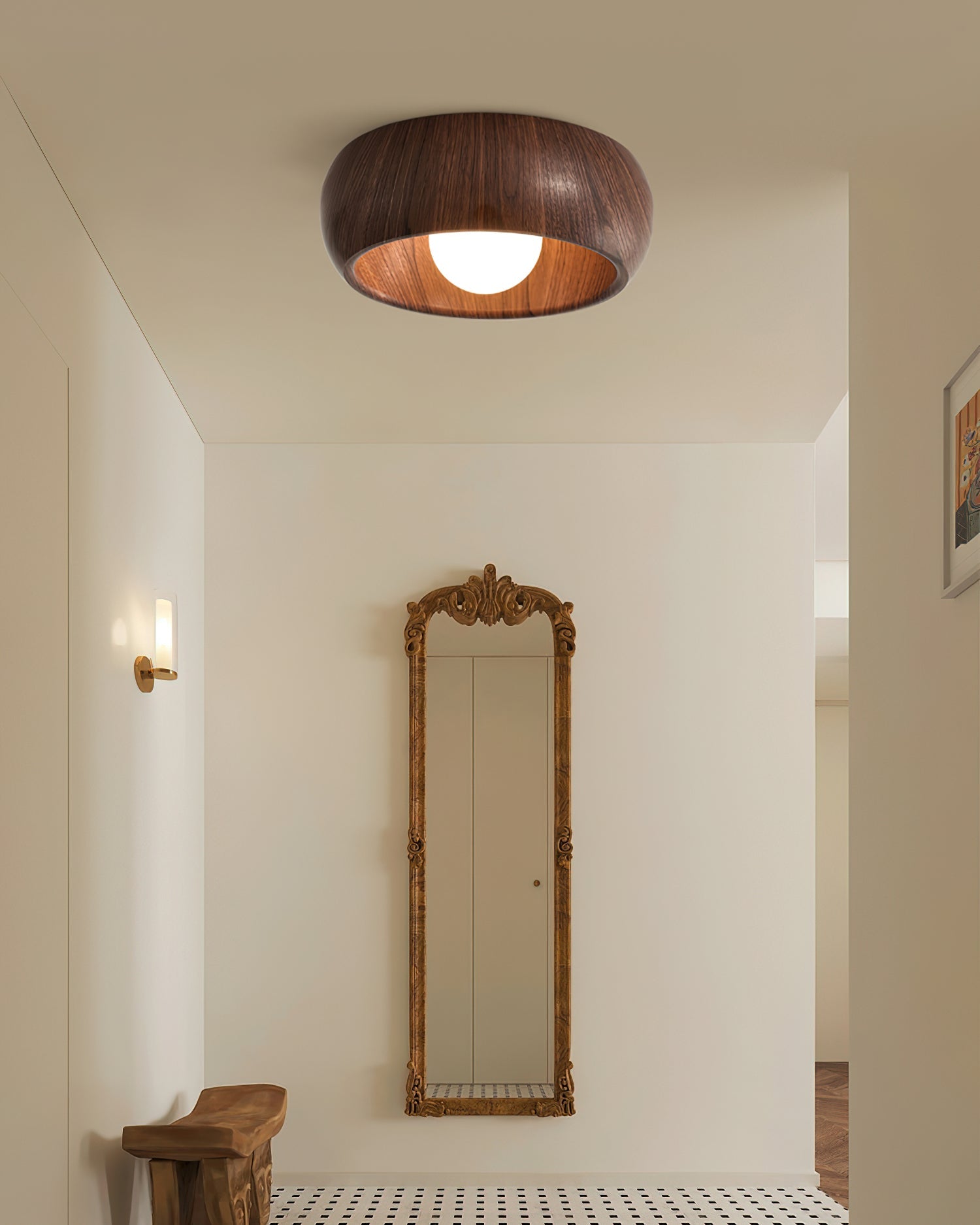 Alana Flush Mount Ceiling Light – Sleek Design with Warm Ambiance 6