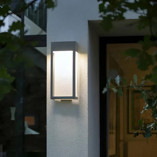 Alcane LED Solar Outdoor Wall Light – Elegant Illumination for Your Garden 0