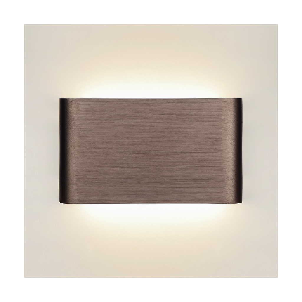 Aleki Modern Wall Light Brushed Bronze – Stylish Ambient Glow for Every Room 0