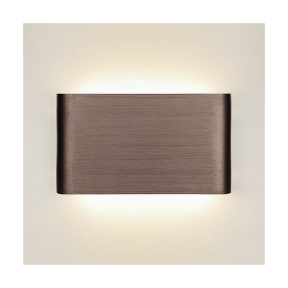 Aleki Modern Wall Light Brushed Bronze – Stylish Ambient Glow for Every Room 0