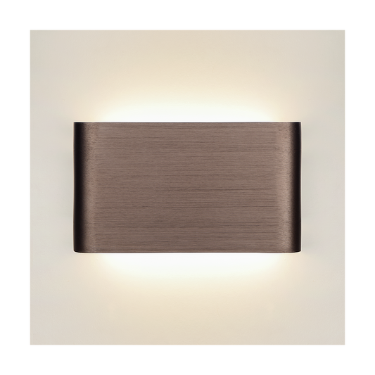 Aleki Modern Wall Light Brushed Bronze – Stylish Ambient Glow for Every Room 0