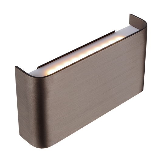Aleki Modern Wall Light Brushed Bronze – Stylish Ambient Glow for Every Room 1