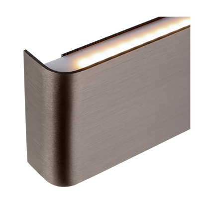 Aleki Modern Wall Light Brushed Bronze – Stylish Ambient Glow for Every Room 2