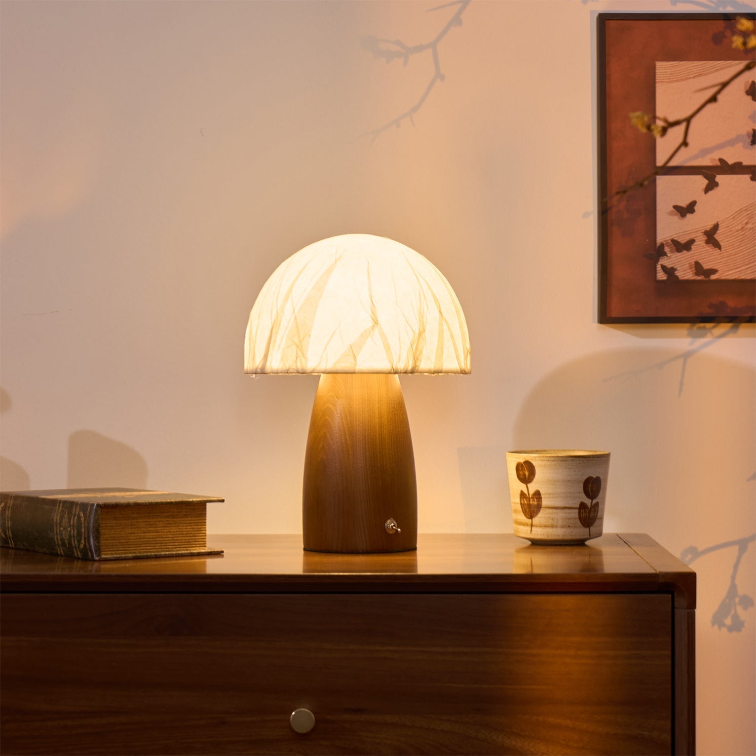 Alice Mushroom Table Lamp – Elegant Glow for Cozy Spaces 4