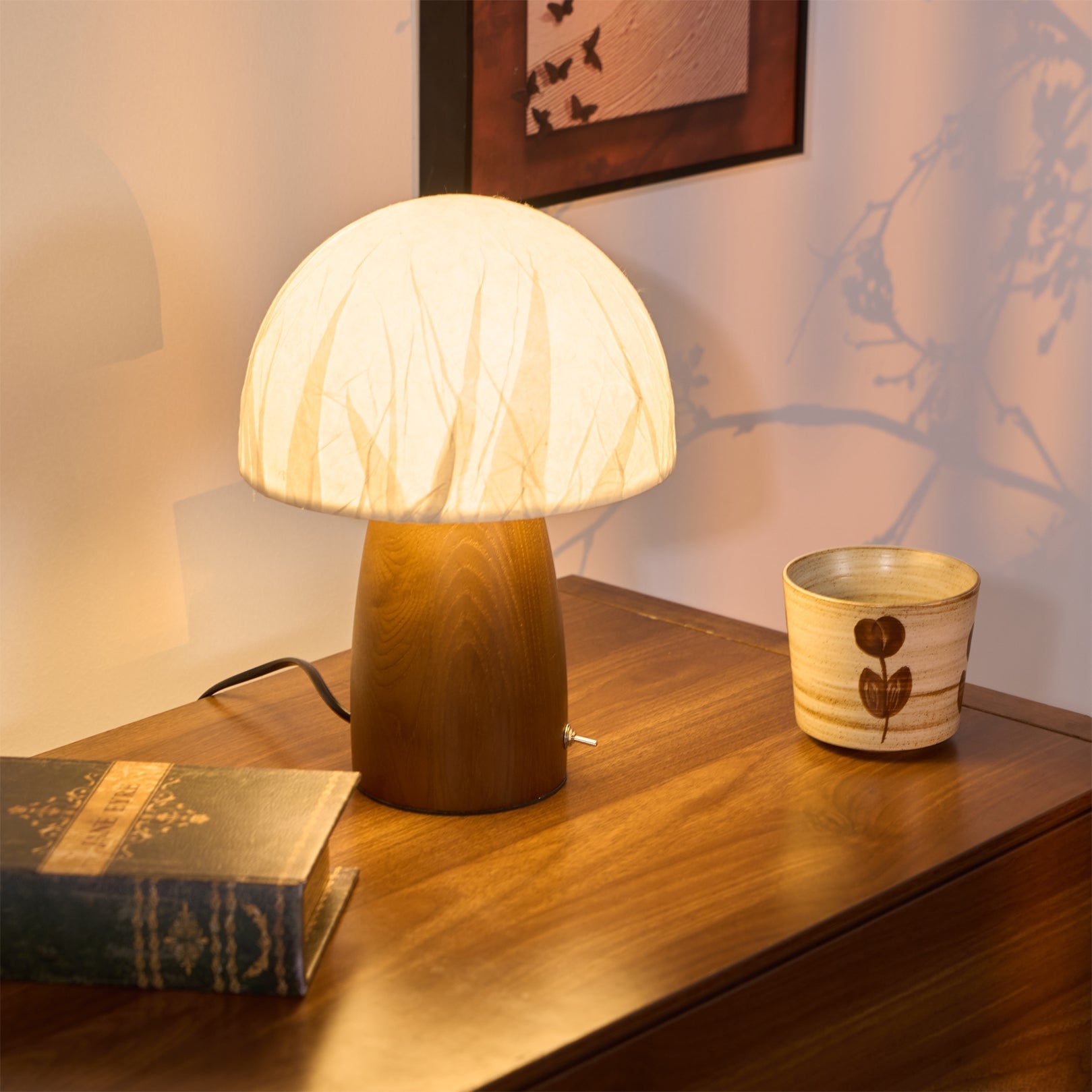 Alice Mushroom Table Lamp – Elegant Glow for Cozy Spaces 5