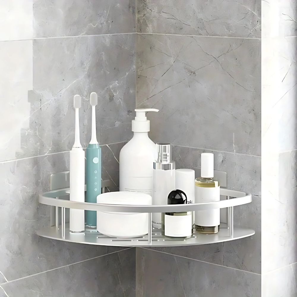 Aluma Curve Shower Shelf – Stylish Storage For Modern Spaces 0