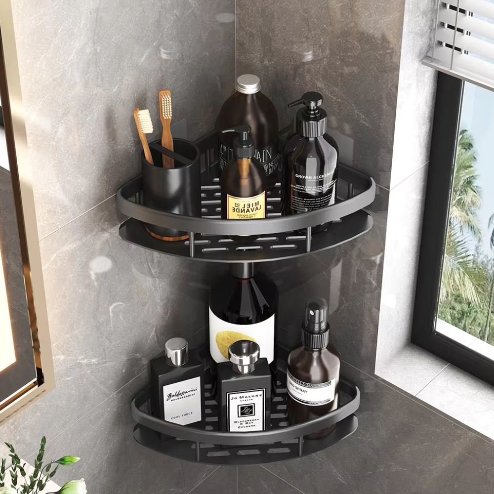 Aluma Curve Shower Shelf – Stylish Storage For Modern Spaces 1