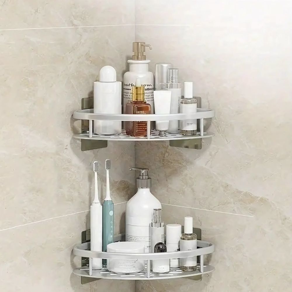 Aluma Curve Shower Shelf – Stylish Storage For Modern Spaces 3
