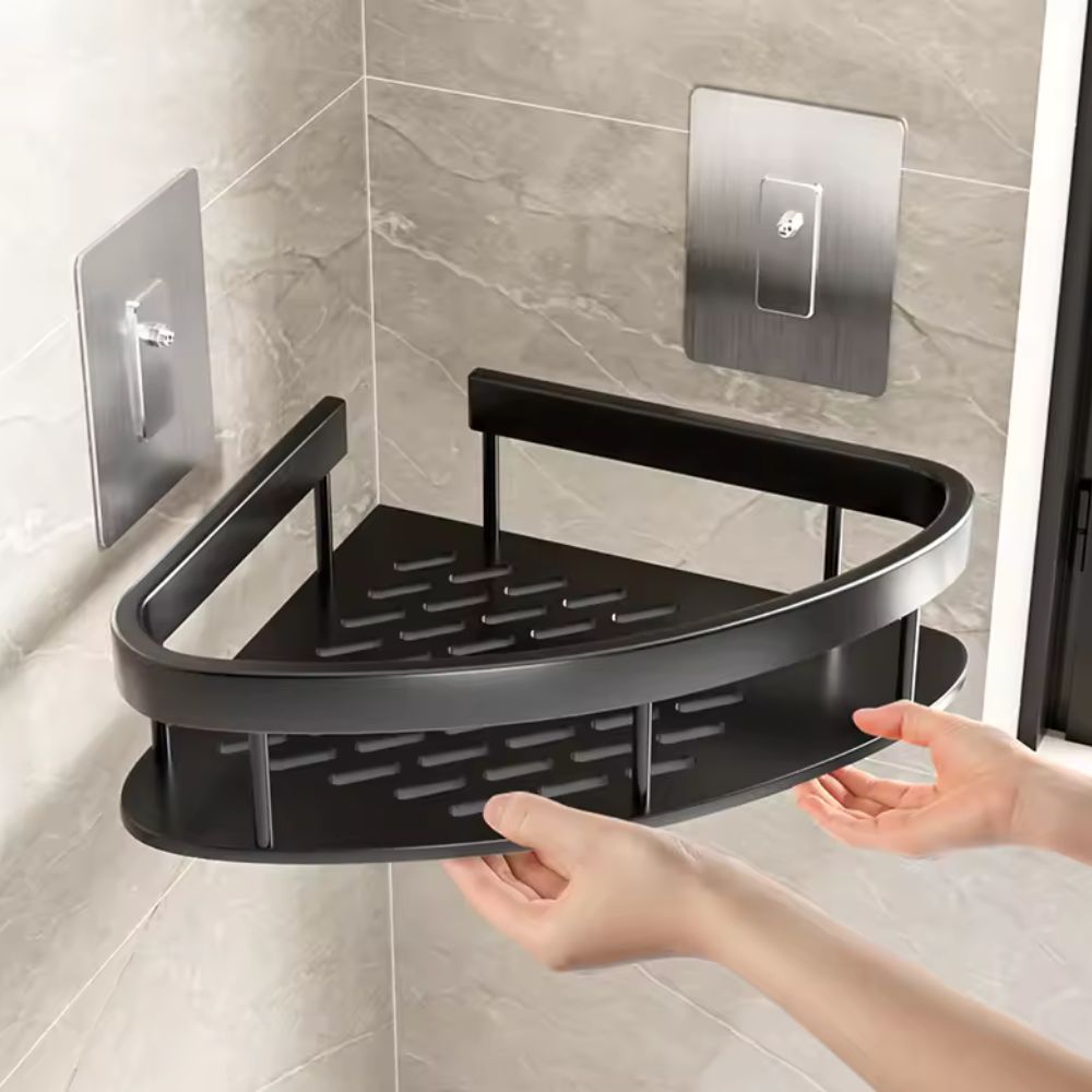 Aluma Curve Shower Shelf – Stylish Storage For Modern Spaces 6