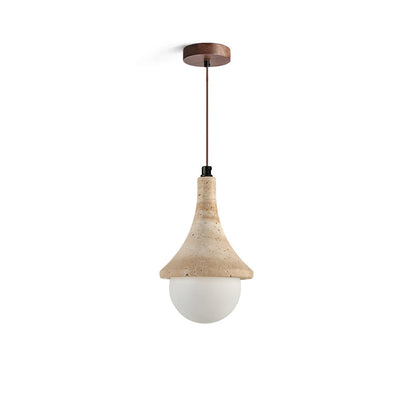 Annadel Pendant Light – Frosted Glass Sphere with Timeless Charm 1