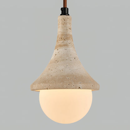 Annadel Pendant Light – Frosted Glass Sphere with Timeless Charm 6