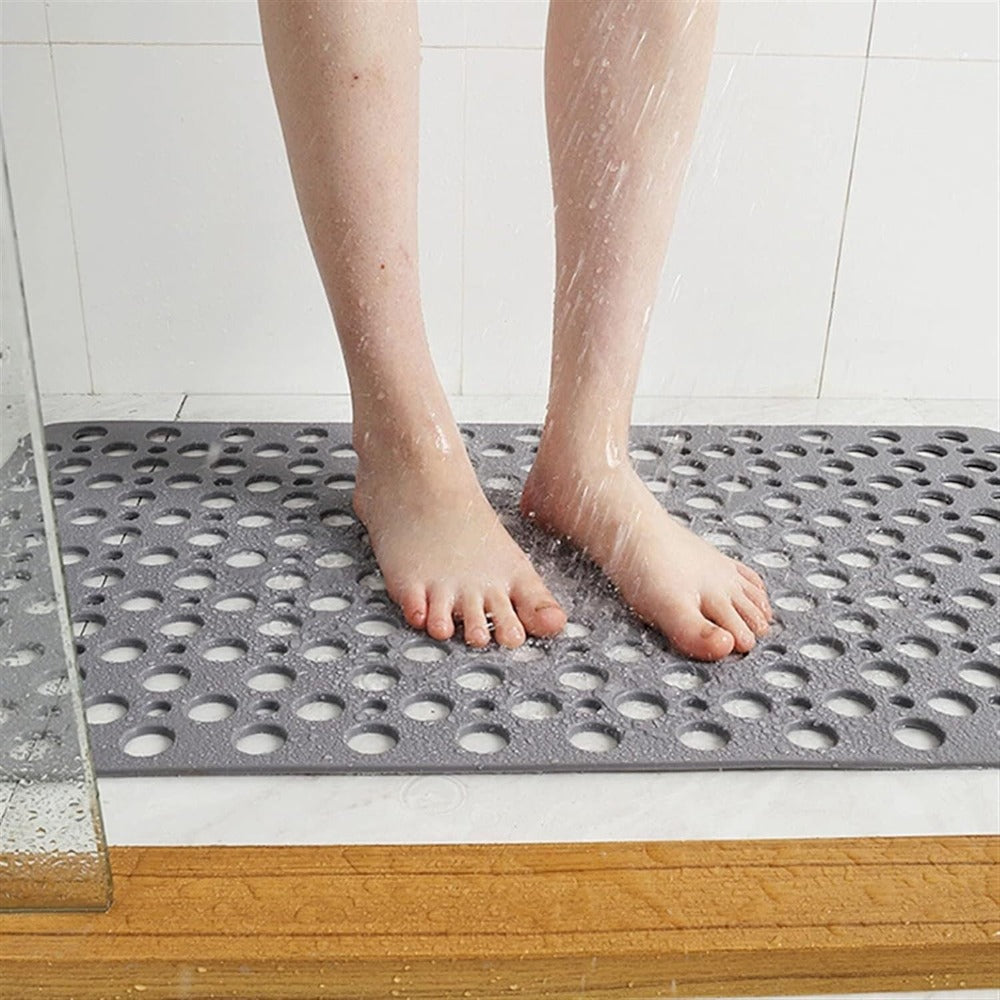 Antibacterial Non Slip Shower Mat – Secure and Comfortable Bathroom Safety 1