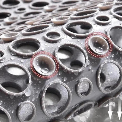 Antibacterial Non Slip Shower Mat – Secure and Comfortable Bathroom Safety 3