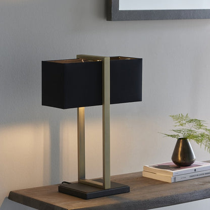 Antique Brass Table Lamp – Timeless Style for Cozy Spaces 0