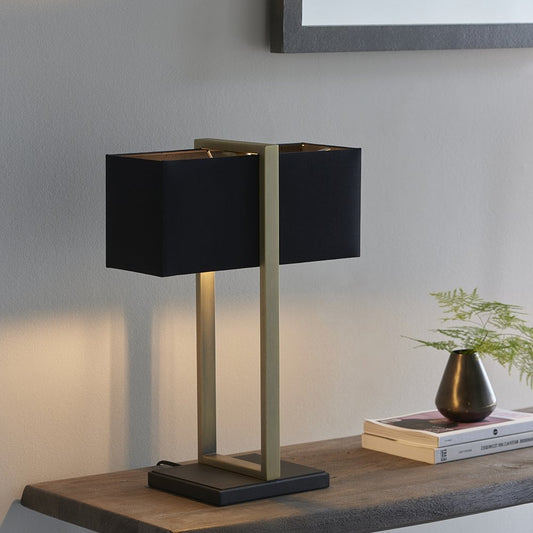 Antique Brass Table Lamp – Timeless Style for Cozy Spaces 0