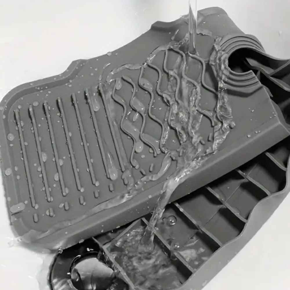 Aqua Slope Rubber Faucet Mat – Effective Water Drainage Solution 3