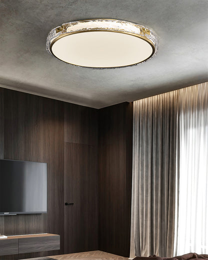 Arlus Ceiling Lamp – Contemporary Elegance with Gold Accents 4