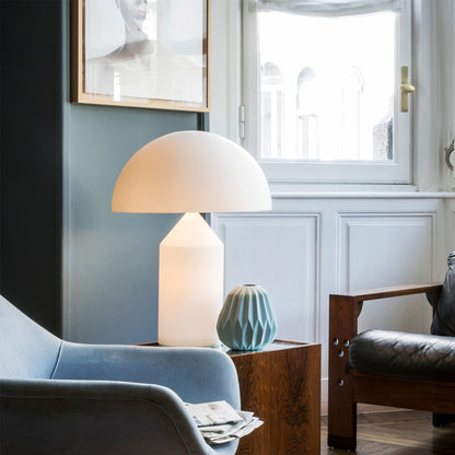 Atollo Glass Table Lamp – Elegant Geometric Design for Modern Décor 4