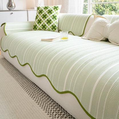 Aurivelle Herringbone Sofa Cover – Stylish Protection for Your Furniture 1