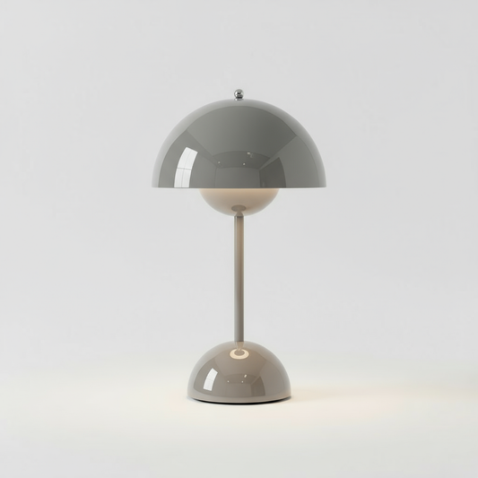 AuroraGlo Table Lamp – Elegant Wireless Design with Dimming Options 0