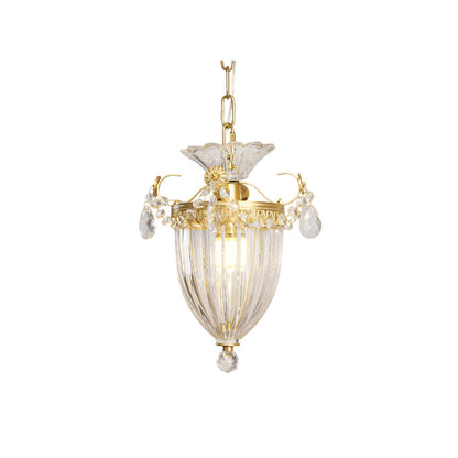 Bagatelle Pendant Lamp – Luxurious Brass and Crystal Elegance 1