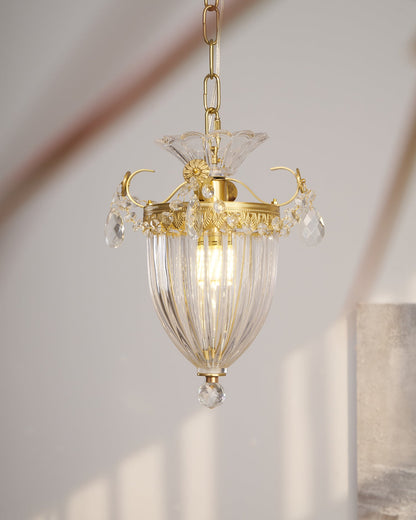 Bagatelle Pendant Lamp – Luxurious Brass and Crystal Elegance 3