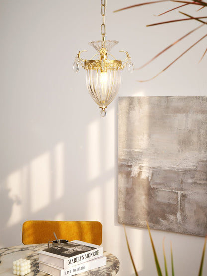 Bagatelle Pendant Lamp – Luxurious Brass and Crystal Elegance 5
