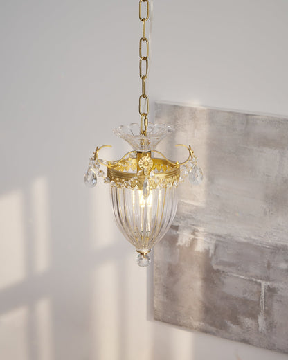Bagatelle Pendant Lamp – Luxurious Brass and Crystal Elegance 8