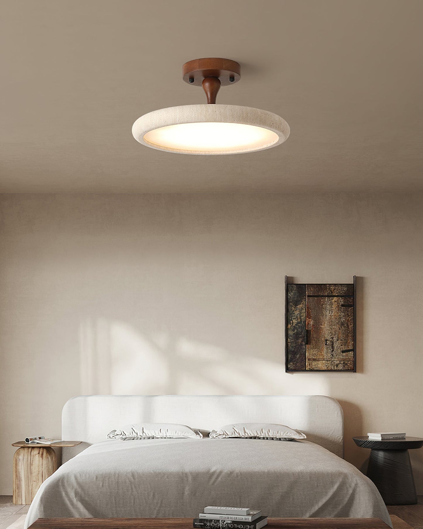 Bailey Ceiling Light Fixture – Natural Elegance with Modern Ambiance 5